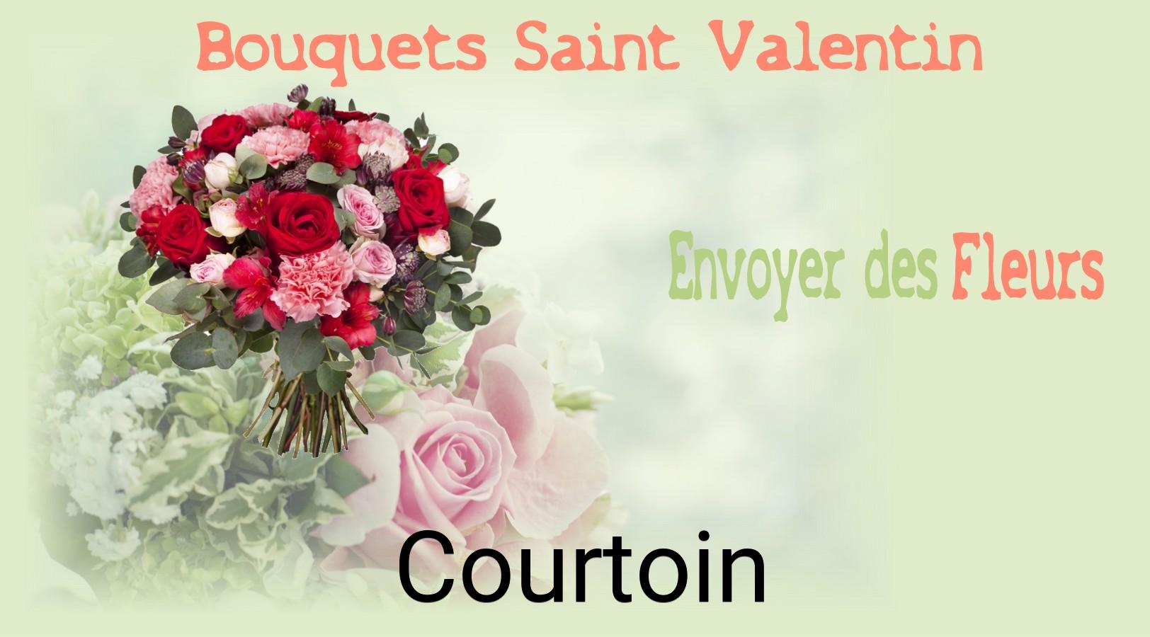 Roses de Saint-Valentin livrées à Courtoin